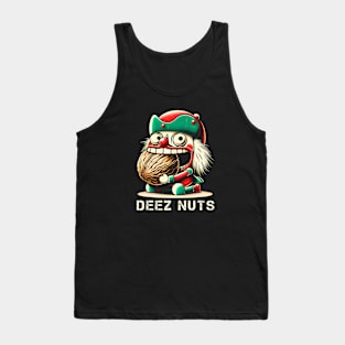 Cheeky Nutcracker: 'Deez Nuts' Christmas Tee Tank Top